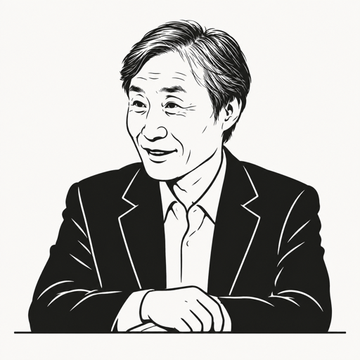변상욱 캐리커처 · 실제 사진 아님