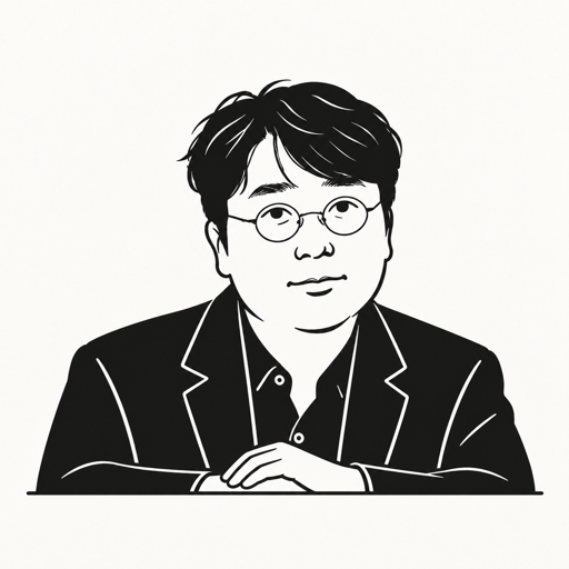 차지호 캐리커처 · 실제 사진 아님