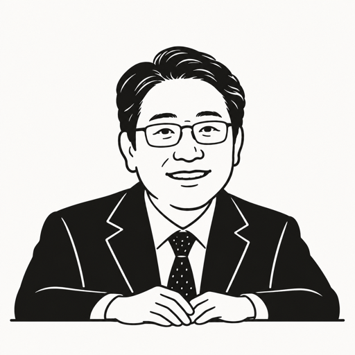 조인철 캐리커처 · 실제 사진 아님