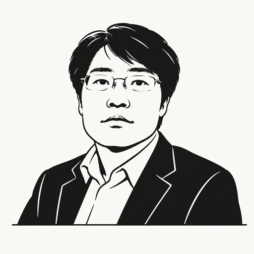 한상진 캐리커처 · 실제 사진 아님