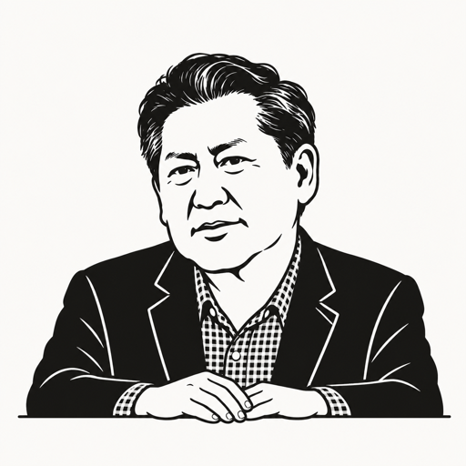 정청래 캐리커처 · 실제 사진 아님