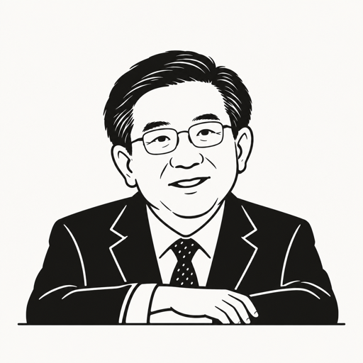 정일영 캐리커처 · 실제 사진 아님