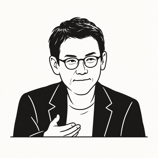 정재훈 캐리커처 · 실제 사진 아님