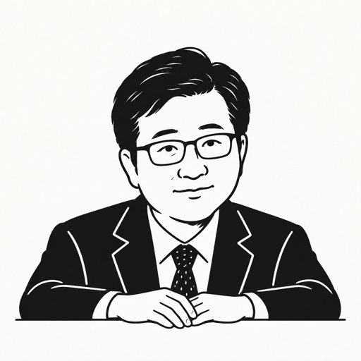 강은호 캐리커처 · 실제 사진 아님