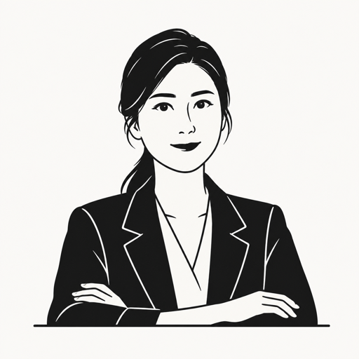 김보영 캐리커처 · 실제 사진 아님