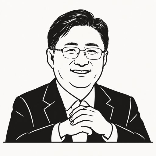 김성환 캐리커처 · 실제 사진 아님