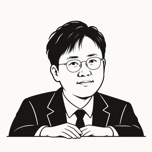 이재석 캐리커처 · 실제 사진 아님