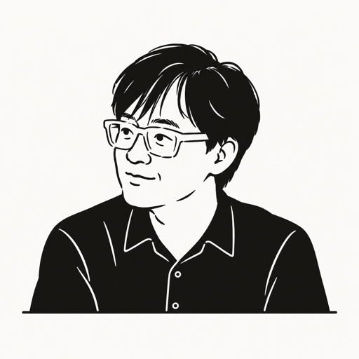 이진경 캐리커처 · 실제 사진 아님