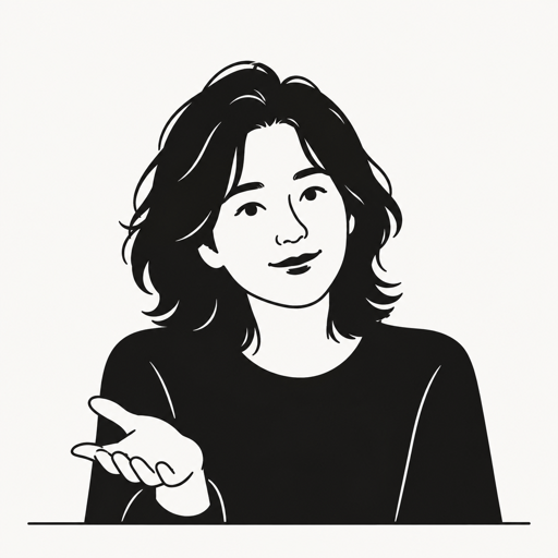 이순영 캐리커처 · 실제 사진 아님