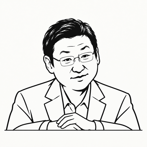 이선민 캐리커처 · 실제 사진 아님