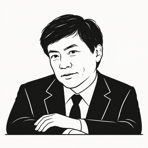이성윤 캐리커처 · 실제 사진 아님