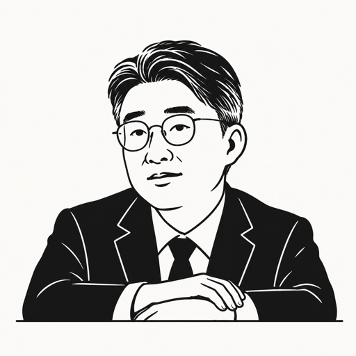 노종면 캐리커처 · 실제 사진 아님