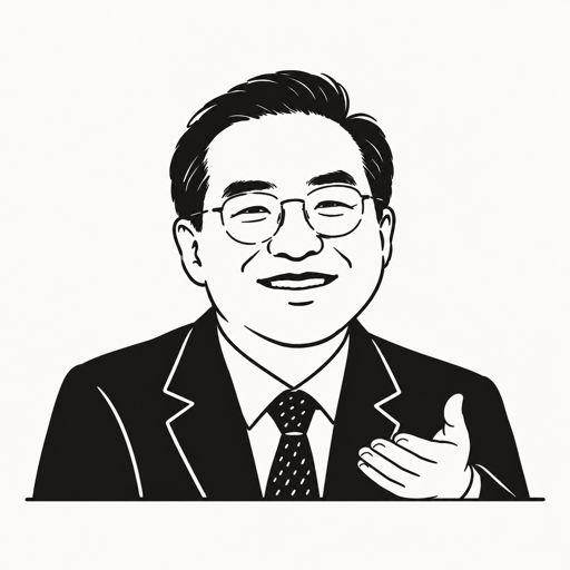 박홍근 캐리커처 · 실제 사진 아님