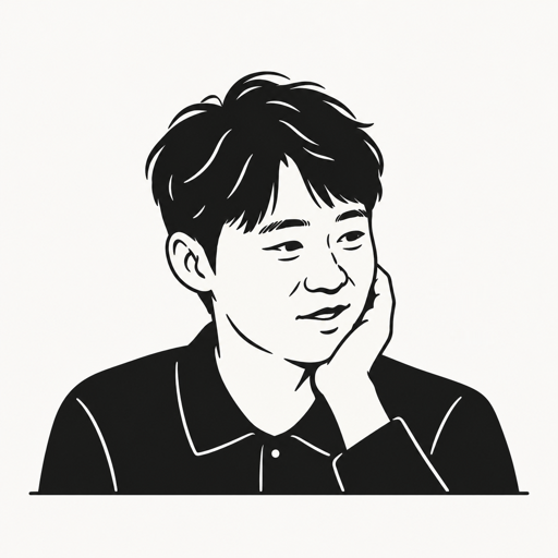박현광 캐리커처 · 실제 사진 아님