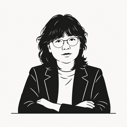박세라 캐리커처 · 실제 사진 아님