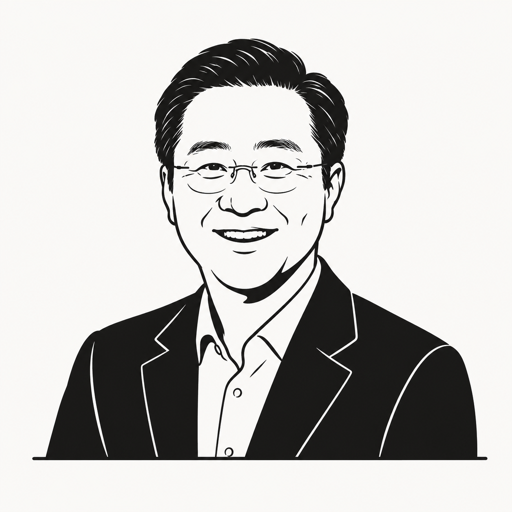 박성준 캐리커처 · 실제 사진 아님