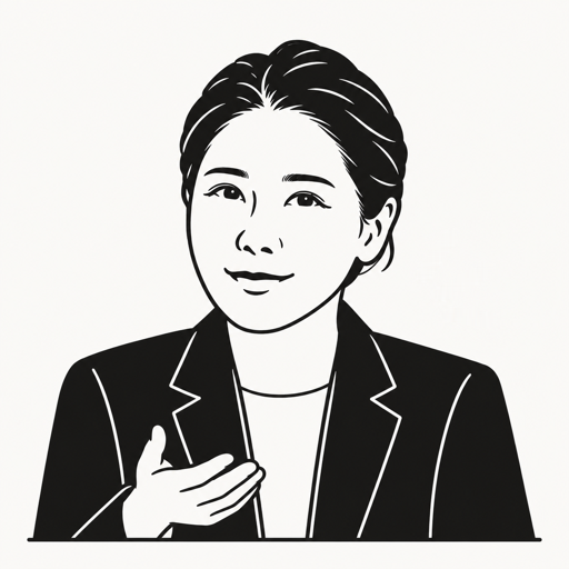 신현영 캐리커처 · 실제 사진 아님